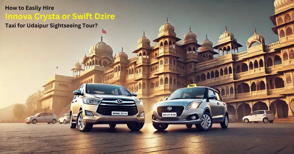 Innova Crysta Taxi Udaipur